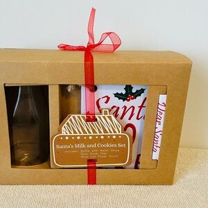 Christmas Eve Santa's Milk and Cookies Set